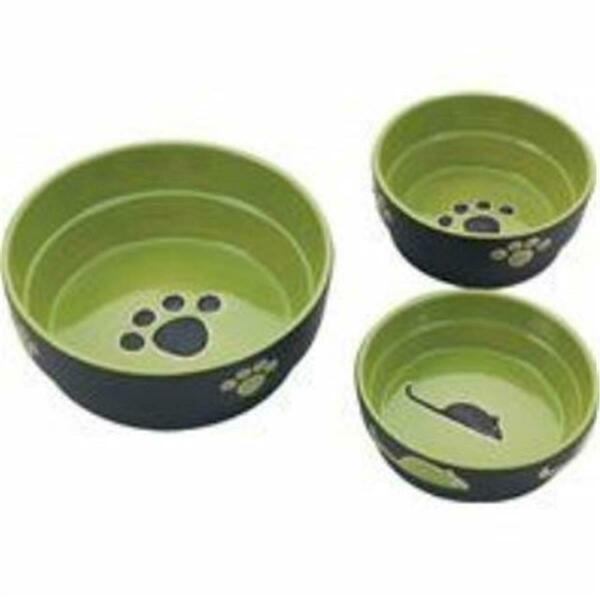 Ethical Pet Products 5 in. Fresco Cat Dish - Green 688839